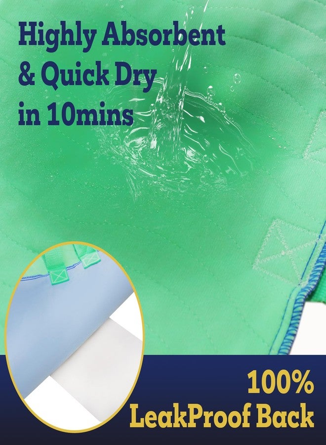 ETERNA Washable Positioning Bed Pad with 8 Reinforced Handles, 34" x 52" Waterproof Reusable Incontinence Underpads for Adults, Kids, Elderly and Pets (1 Pack) - Image 3